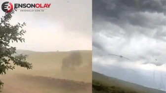 Bingöl Sudüğünü köyünde kuvvetli rüzgar paniğe neden oldu