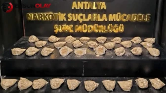 Antalya'da uyuşturucu operasyonu : 16 kilo eroin ele geçirildi