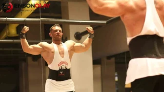 Manisalı sporcu mustafa öyken, 2 ayda 14 kilo vermeye hazırlanıyor