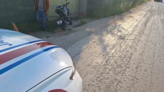 Bilecik'te alkol alan motosikletli sürücü, kaza geçirerek hastaneye kaldırıldı