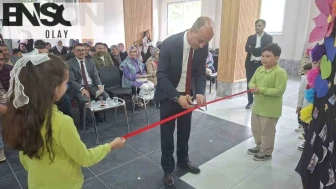 Hisarcık Güldüren ilkokulu ana sınıfında yıl sonu sergisi