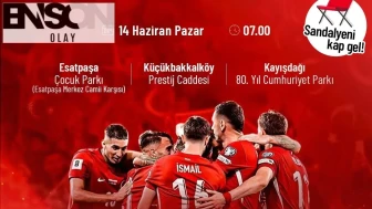 Milli gurur Ataşehir sokaklarına taşınıyor: Dünya Kupası heyecanı dev ekranlarda yaşanacak
