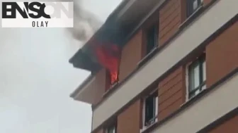 Kahramanmaraş'ta ikamet yangını söndürüldü