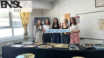Yurt odalarında gizlenen yetenekler, sanat atölyesinde ortaya çıktı: Gençlerin becerileri büyüledi