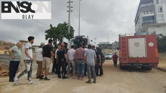Antalya'da asansör boşluğuna düşen müteahhit ağır yaralandı