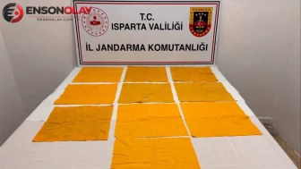 Isparta'da 64 bin kullanımlık sentetik uyuşturucu ele geçirildi