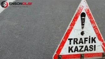 Konya-Eskişehir kara yolunda kaza : Araç şarampole yuvarlandı