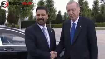 Cumhurbaşkanı Erdoğan, Irak Başbakanı Ali ez-Zeydi ile Cumhurbaşkanlığı Külliyesi'nde Buluştu!