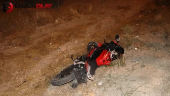 Karaman'da otomobil ve motosiklet çarpıştı : 1 kişi yaralandı