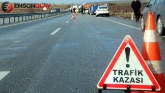 Burdur'da iki otomobil çarpıştı : 2 kişi yaralandı
