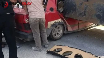 Konya’da otomobil tırın altına girdi : 2 ölü 2 yaralı