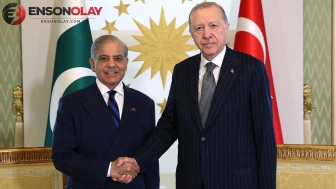 Türkiye Cumhurbaşkanı Erdoğan, Pakistan Başbakanı Şerif'i muhteşem bir törenle ağırladı