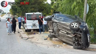 Eskişehir'de otomobil ile dolmuş çarpıştı : 8 yaralı