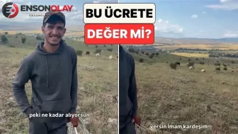 Çoban maaşları ne kadar? Aylık 100 bin lira kazanan genç çoban çalışma şartlarını ve gelirini anlattı
