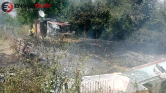 Bilecik'te bahçesindeki yangına müdahale ederken bayılan adam hayatını kaybetti