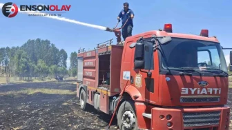 Van Erciş'te iş yerinde yangın