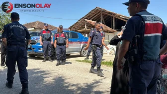 Düzce'nin Yığılca ilçesinde yaşanan arazi kavgasında yengesini öldüren şüpheli, polis ekipleri tarafından gözaltına alındı