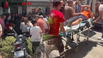 İzmir'in göbeğinde silahlı saldırı: Saldırgan kaçarken polise enselendi
