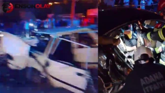 Adana'da feci kaza: Kırmızı ışıkta bekleyen araca çarpan sürücü hayatını kaybetti