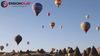 Kapadokya semalarında rekor ilgi: 6 ayda 256 bin turist balonlarla uçtu
