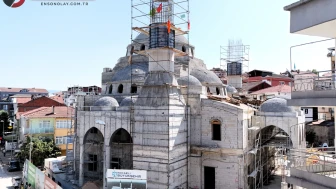 İzmir'de Kuruçeşme Merkez Camii yeni yüzüne kavuşuyor