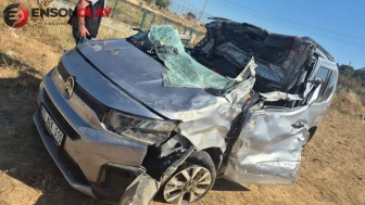 Keşan'da meydana gelen trafik kazasında otomobil takla attı, sürücü yaşamını yitirdi.