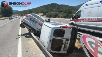 Bilecik'te iki otomobil çarpıştı, 4 kişi yaralandı