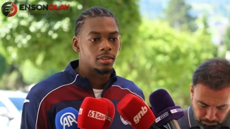 Trabzonspor'un transfer ettiği yeni golcüsü Mitongo, Avusturya kampına dahil oldu.