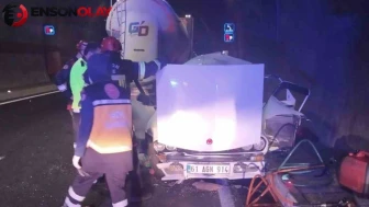 Zigana Tüneli'nde Talihsiz Kaza: 1 Kişi Hayatını Kaybetti, 2 Kişi Yaralı!