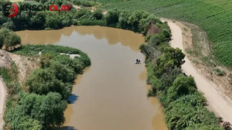 Büyük Menderes Nehri'nde kaybolan Şahin'i arama çalışmaları yeniden başladı
