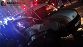 Samsun'da Motosiklet ile Hafif Ticari Araç Kaza Yaptı: 5 Kişi Yaralandı