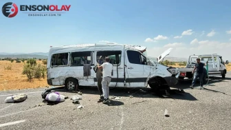Diyarbakır’daki feci kazada 7 kişi hayatını kaybetmişti ! Minibüs sürücüsü tutuklandı
