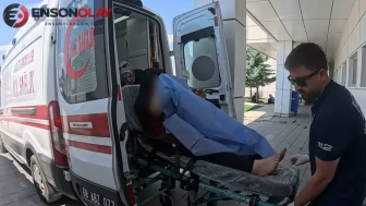 Aksaray'da Meydana Gelen Olayda Bahçede Oturan Kadın Bacağından Yaralandı