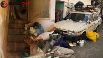 Apartman Yangın Tehlikesiyle Karşı Karşıya: Çöp Dolu Bina Risk Altında