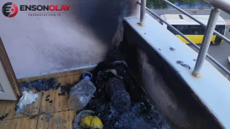 Siirt'te korkutan patlama ! 5'inci kattaki balkonda piknik tüpü infilak etti