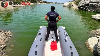 Değeri 2.4 milyon TL! Suyun altından tek parça çıkardılar