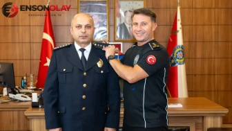 Bilecik İl Emniyet Müdürü İlhami Araali 1. Sınıf Emniyet Müdürü rütbesine terfi etti
