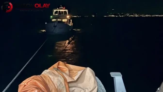 Fethiye açıklarında makine arızası yapan tekne sürüklendi : 9 kişi kurtarıldı