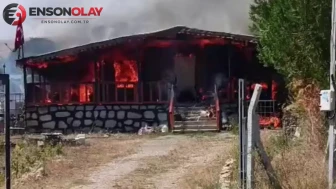 Sivas'ta müstakil evde çıkan yangın söndürüldü