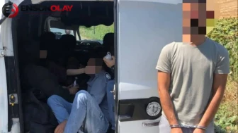 Edirne'de durdurulan araçta 12 düzensiz göçmen yakalandı
