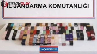 Bilecik'te 107 adet kaçak parfüm ele geçirildi