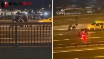 Bakırköy'de 2 ayrı motosiklet kazası : 1'i ağır 3 yaralı