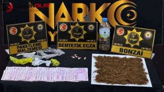 Yozgat'ta uyuşturucu operasyonu : Gözaltına alınan 5 kişiden 3'ü tutuklandı