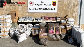 Kırşehir'de 5 bin gümrük kaçağı ürün ele geçirildi