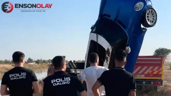 Şanlıurfa'da şaşırtıcı olay! Otomobil dereye uçtu, 'ölümcül' planı su yüzüne çıktı