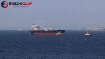 Çanakkale Boğazı'nda boş ham petrol tankeri arızalandı