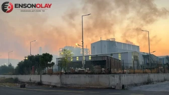 Aydın Söke'de fabrika yangını : İş yerinde hasar oluştu