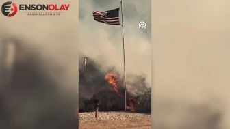 ABD'nin Nevada eyaletinde çıkan orman yangınında 32 ev kül oldu