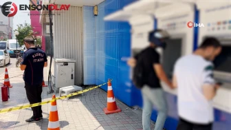 Osmaniye'de Trafo Yangını Sonrası ATM'den Para Çekildi