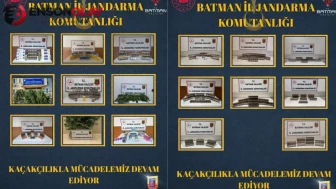 Batman'da kaçakçılık operasyonları : 28 şüpheli hakkında işlem